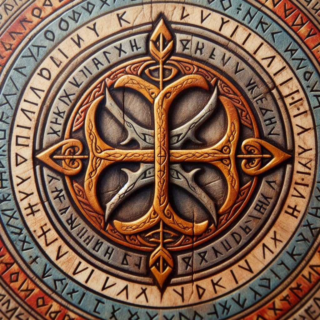 Runic circle of signs